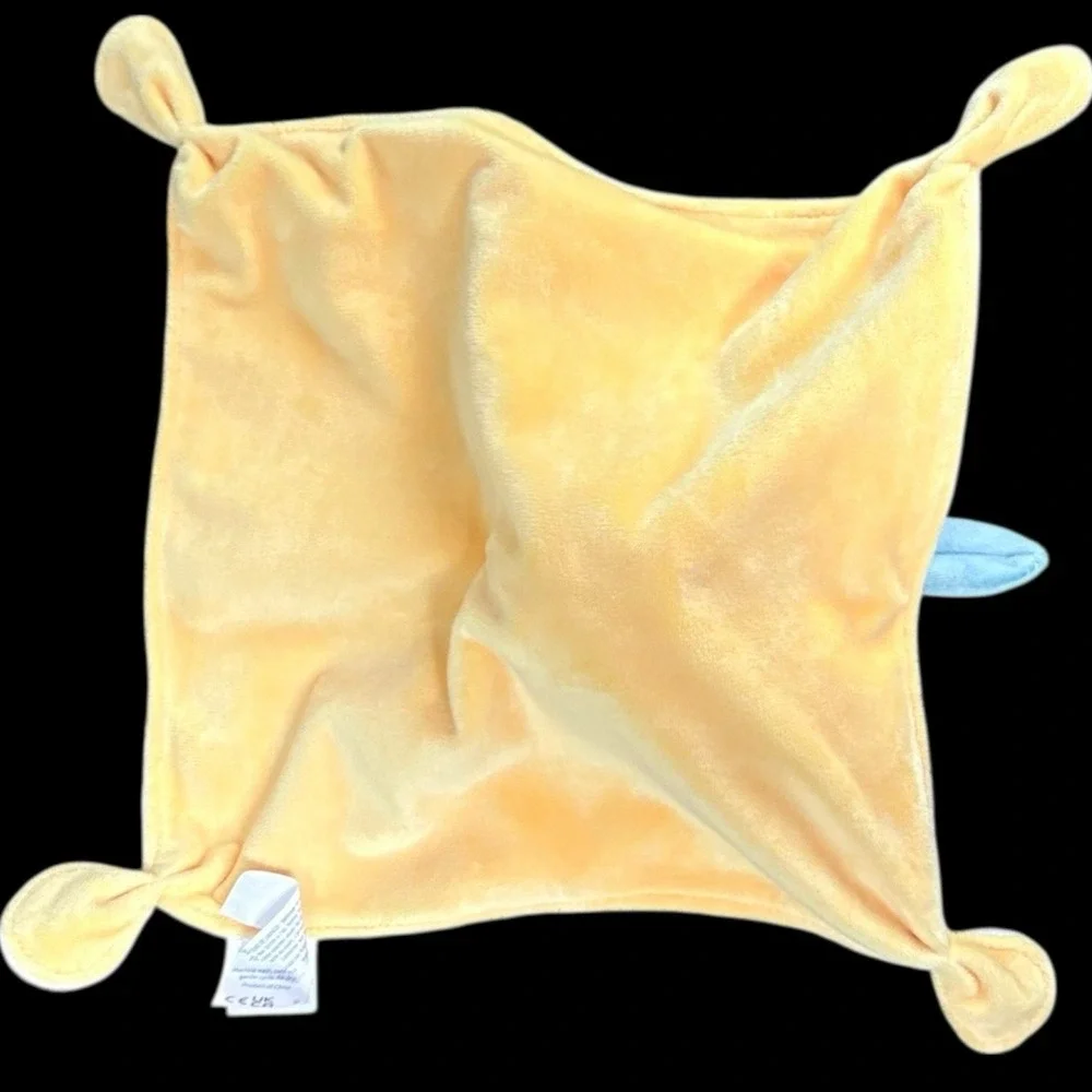 Mary Meyer Sweet Pear Fruit Soothie Lovey Security Blanket‎ 10 x 10 Yellow Lovie
